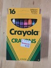 Vintage Crayola Crayons Box Of 16 Binney And Smith 1990 Nos   Box Of Old Crayon