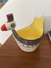 Bitossi Bird Hen Bowl Cup Mid Century Vintage   Nice Yellow