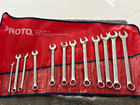 Proto 1200f-m 15 Pc Metric Combination Wrench Set 7 - 21 Mm Satin - Incomplete