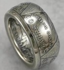 Morgan Dollar Coin Ring U Pick Size Artisan Handcrafted 90  Silver