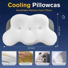 Almohadas Ortopedicas Para Cervical Alivio Dolor Cuello Foam Memory Dormir Bien