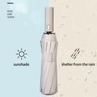 Umbrella Windproof Folding Automatic Compact Anti-uv Auto Sun rain For Men 