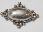 Vintage Antique Taxco Colonial Dsgn Mexican Sterling Silver  Combo Pin   Pendant