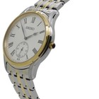 Seiko Men s Quartz White Dial Two-tone Watch - Srk048p1 New
