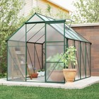6x8 Ft Heavy Duty Walk-in Polycarbonate Greenhouse Kits For Outdoor Garden Yard