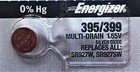 Energizer 395 399 Watch Batteries Sr927sw  2 Piece  Sealed Authorized Seller 