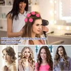 5pc Rollers For Hair  Hand-rolled Mushroom Bell Rolls  Silicone Hair Curlers