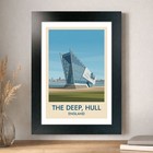 The Deep  Hull  England Travel Poster Giclee Art Print 175-3