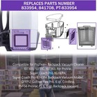 Hasmx 833954 Vacuum Cleaner Hepa Filter Cover  Exhaust Cover Door For    
