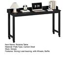 140cmx40cm Over Bed Table  Overbed Table With 360 Degree Wheels  Mobile Bed Desk
