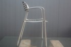 Stackable Toledo Armchair In Aluminum By Jorge Pensi For Amat  1988  64362 
