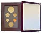 1988-s Us Mint Prestige Proof Set Olympiad Silver Dollar Box   Coa 7 Coins