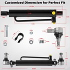 2x Power Steering Cylinder Fits Case 480c 480d 580b 580c 580d 580se 580e D128454