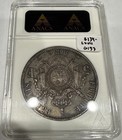 1856 A 5 Francs France Silver Coin Crown Size Anacs Soapbox Vf30 Det   g153 