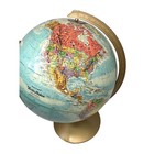 1963 Replogle World Nations Series Globe Table Top