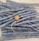 Handcrafted Beads  Light Blue Sea Glass Look   1kg  2 2 Lbs   211  Sgb1164