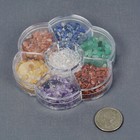 Natural 7 Chakra Stones Reiki Healing Crystals Set Worry Stones Tumbled Chips