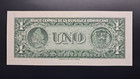 Dominican Republic 1 Peso  1956  P-71  Unc Very High Relief