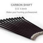 12pcs 20  Crossbow Bolts Archery Carbon Arrow 100 Grain Broadhead Hunting Quiver
