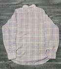 Men s Vintage Levi s Button-up Plaid Western Long Sleeve Shirt Size Xl
