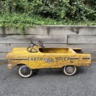 Vintage Pedal Car  1960   s Murray Earth Mover Steel Ride On Car Toy Antique Read 