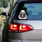 Grim Reaper Death Skull - Vinyl Decal Sticker - Car Window Laptop - Ebn11038