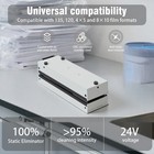 Large Professional Film Anti-static Electric Dust Remover For 135 120 4x5 8x10