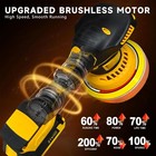 Cordless Car Buffer Polisher Kit With 21v 2 X 2 0ah Rechargeable Batteries