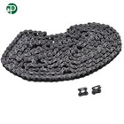 0 375   35 Heavy Duty Roller Chain 10 Feet With 1 Connecting Link Carbon Steel