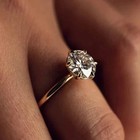 1 00ct Round Natural Diamond Solitaire Engagement Ring 14k Yellow Gold Size 5 6