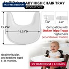 Baby High Chair Tray For Stokke Tripp Trapp Chair  v2 And Beyond 