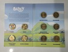 Bluey 2024 Dollarbucks Colour   1 X 10 Coin Set Inc Rare Coloured Coin 