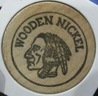 Vintage Bohlen Construction Rudd  Ia Centennial Wooden Nickel - Token Iowa