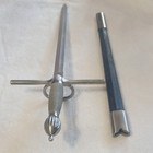 Renaissance Sword With Scabbard  Metal Handle   Blade  Medieval  Fantasy 