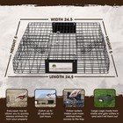 Rugged Ranch Sqrto Squirrelinator Squirrel 2 Door Trap Cage  2 Pack 