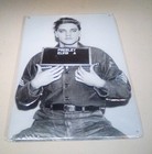 Elvis Presley Enlisting Photo  Metal Sign  8 x12 