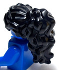 Lego - Minifigure Hair - Black  Ponytail  Wavy  Bangs  Long