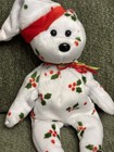 Ty Beanie Baby 1998 Holiday Teddy