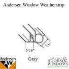 Andersen Casement Window Weathestrip Pair Psc6 Gray Andersen Window Weather Seal