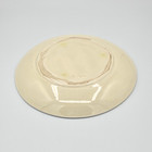 Vintage Mid-century Modern Christmas Ceramic Plate Impressed A w  9 