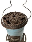 Barler Heater Co Antique Cast Iron Blue Kerosene Heater No 50 W Carry Handle Usa