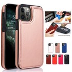 Wallet Card Case Cover Leather Magnetic For Iphone 16 15 14 13 12 11 Pro Max