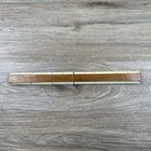 Vintage Stainless Steel Letter Opener 12  30cm Wooden Ruler Case Made In Japan