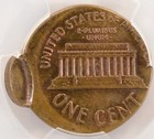 1970-d Lincoln Cent Double-struck  10  And 96  Off-center Pcgs Ms64 Bn