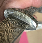 Silver Dagger Replica  19th Century Grotesque Arabesque Hans Holbein  Italy