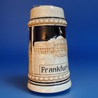Interesting Vintage German Lidded Ceramic Beer Stein