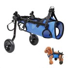 Small Dog Wheelchair Adjustable Back Leg Support Pet Cart Mobility Aid 8   20 Lbs