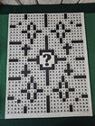 Vintage Springbok  question Box  Crossword Jigsaw Puzzle - 500 Pieces - Complete