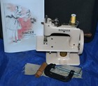 Singer Sewhandy 20 Childs Toy Sewing Machine Powder Coated Serviced Tested Case