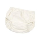 Baby Swim Diaper Reusable Absorbent Washable Nappies  White  for5-10kg 